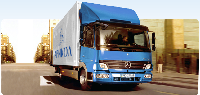 Aricol delivery vehicle